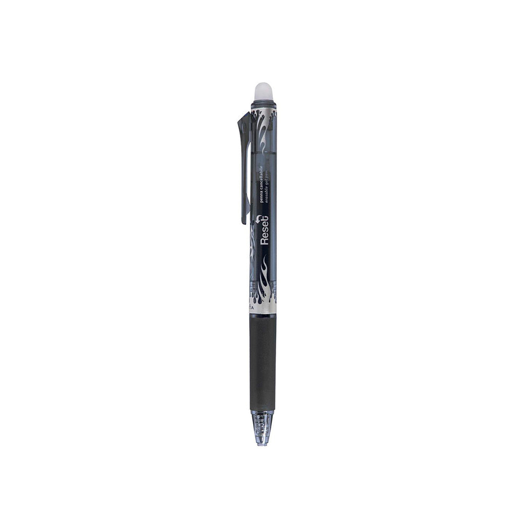Penna Cancellabile a Scatto 0.7mm + Ricarica Nera