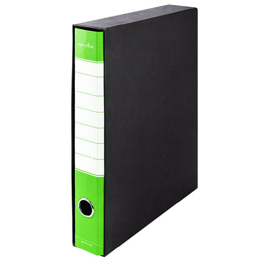Registratore Raccoglitore Ufficio con Leva – verde mela d5
