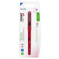 Penna Roller Point 0.5 mm, Scrittura Scorrevole e Precisa, Ideale per Ufficio e Scuola (Rosso)