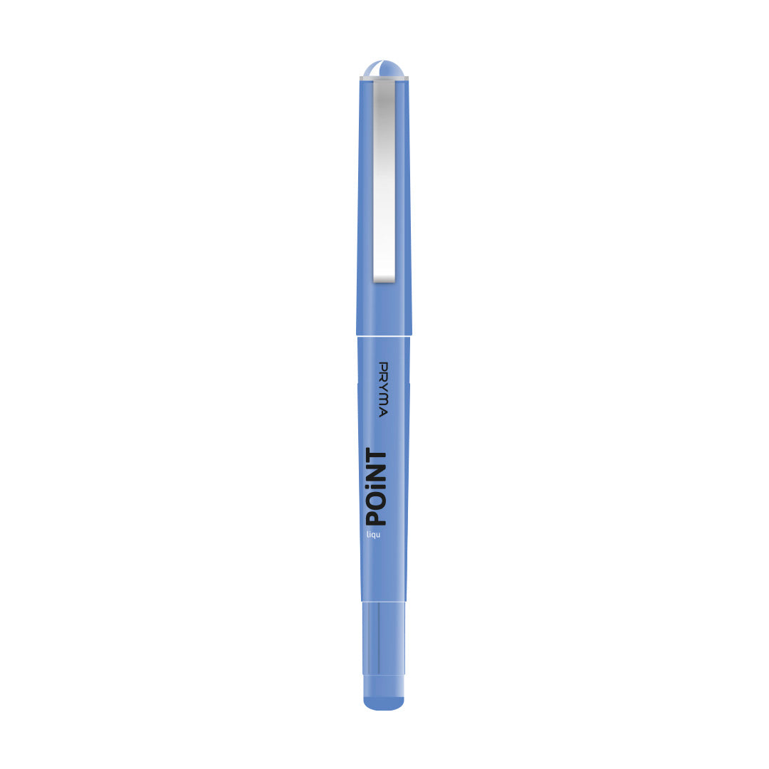Penna Roller Point 5 0.5Mm 2 pz Nero-Blu