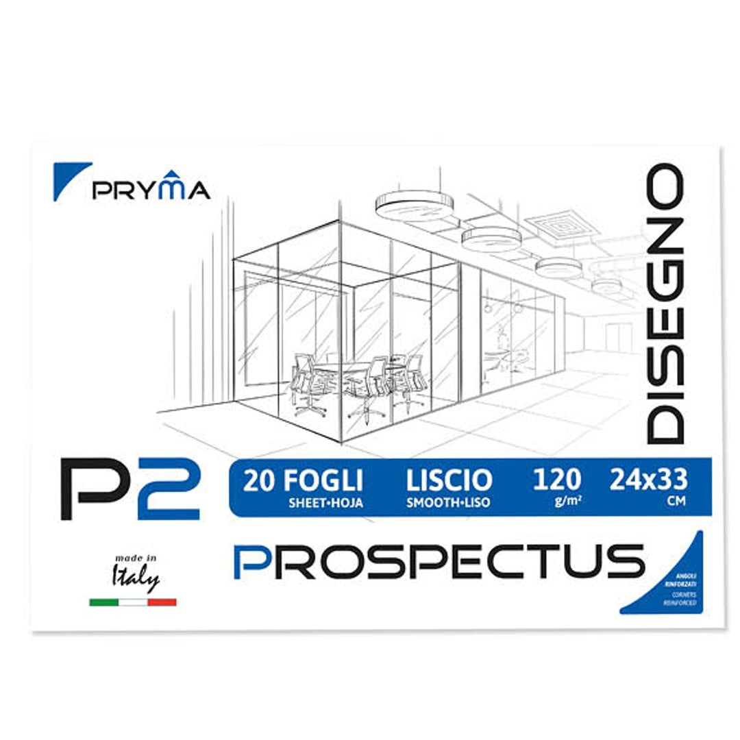 P2 Album da Disegno A4 – liscia 120g/m²