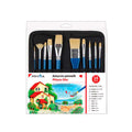 Set Pennelli Pittura Olio 10 pz