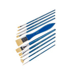 Set Pennelli Pittura Olio 10 pz