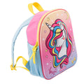 Zaino Spalla 3D Rilievo Soft Touch, Scuola Dell'Infanzia e Asilo (Bimba Unicorno)