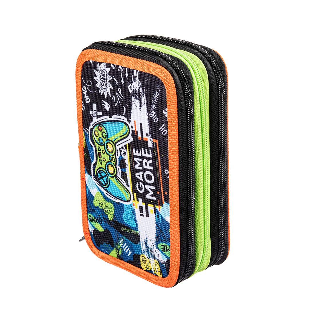 Astuccio a Tre Scomparti 3Zip Game
