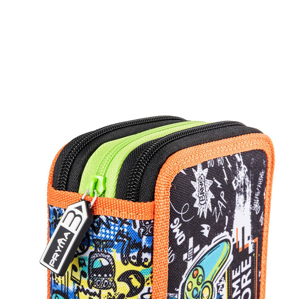 Astuccio a Tre Scomparti 3Zip Game