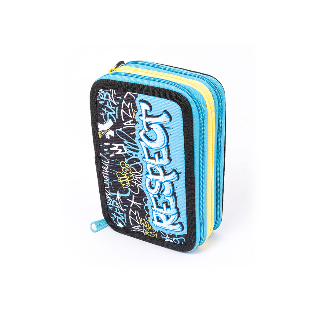 Astuccio a Tre Scomparti 3Zip Street