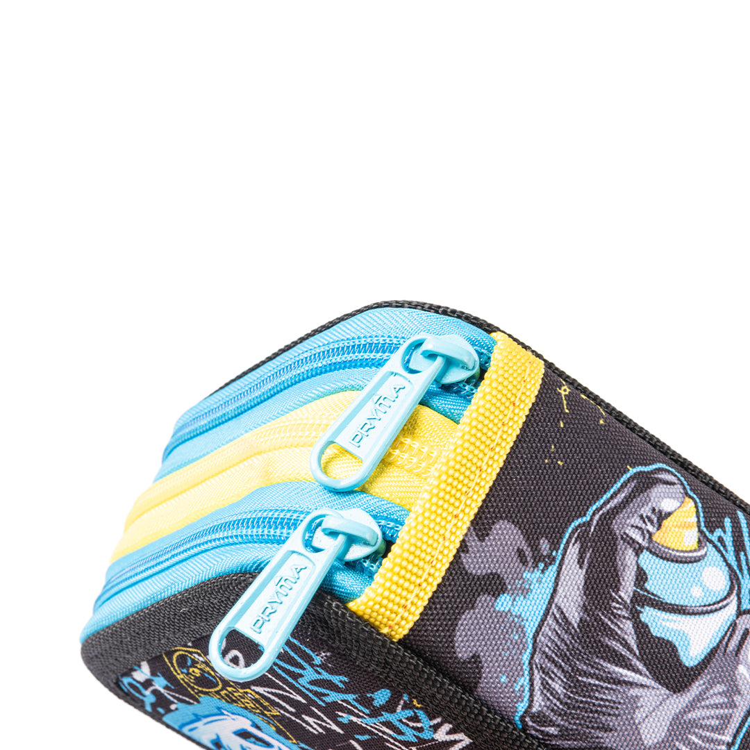 Astuccio a Tre Scomparti 3Zip Street