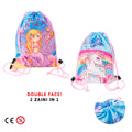 Zaino Sacco Double Face per Bambina