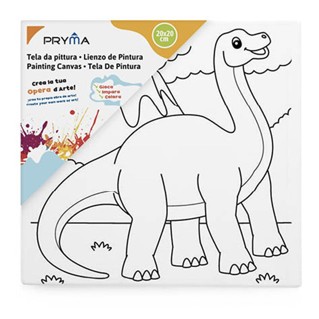 Tela da Colorare 4 pz – Dino