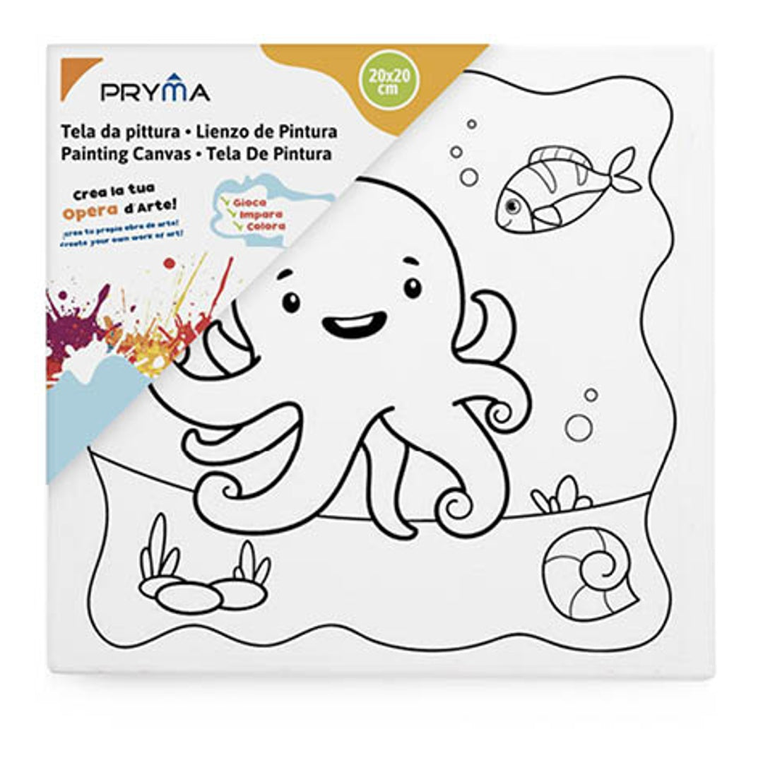 Tela da Colorare 4 pz – Mare