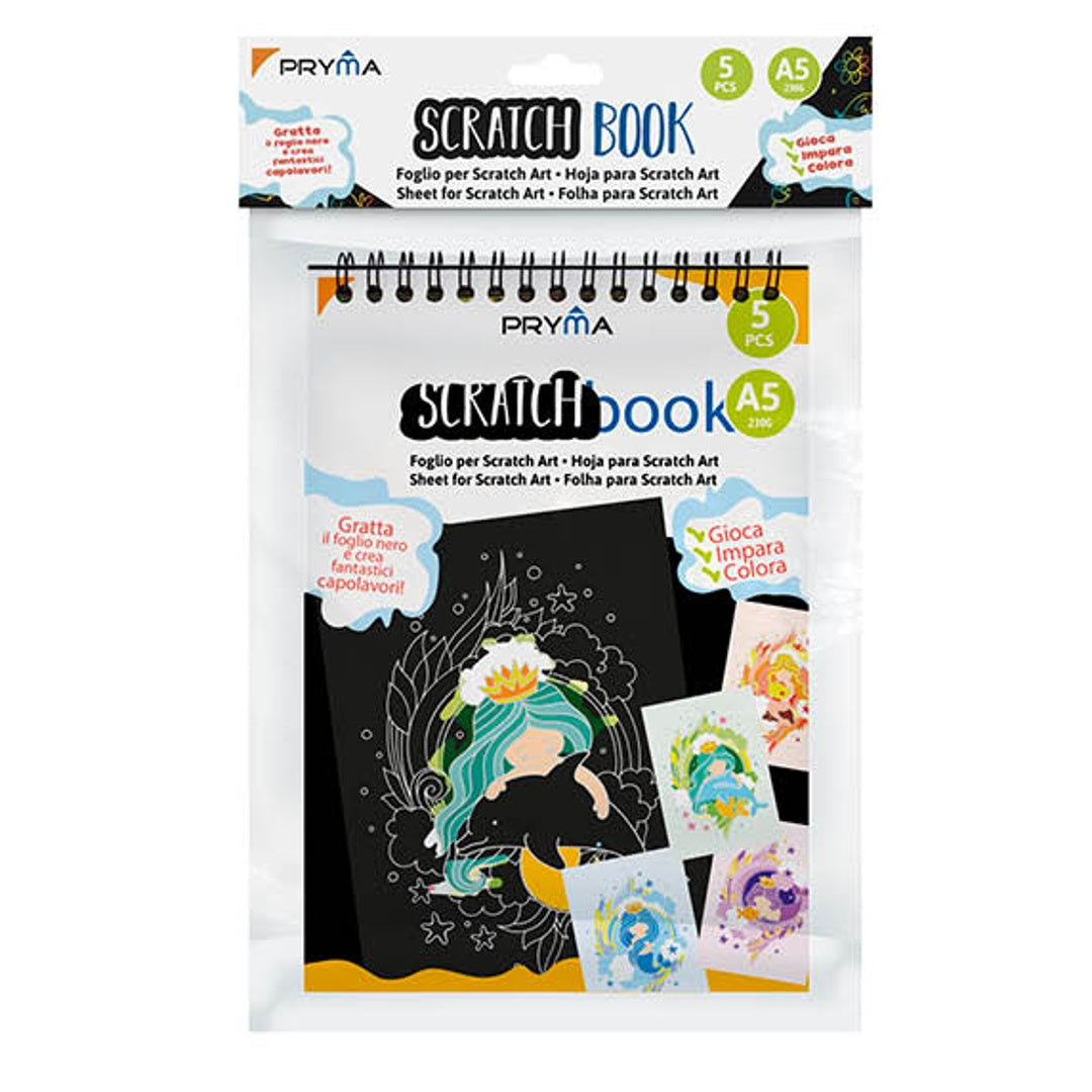 Scratch Book A5 – Ragazze Modello – 1