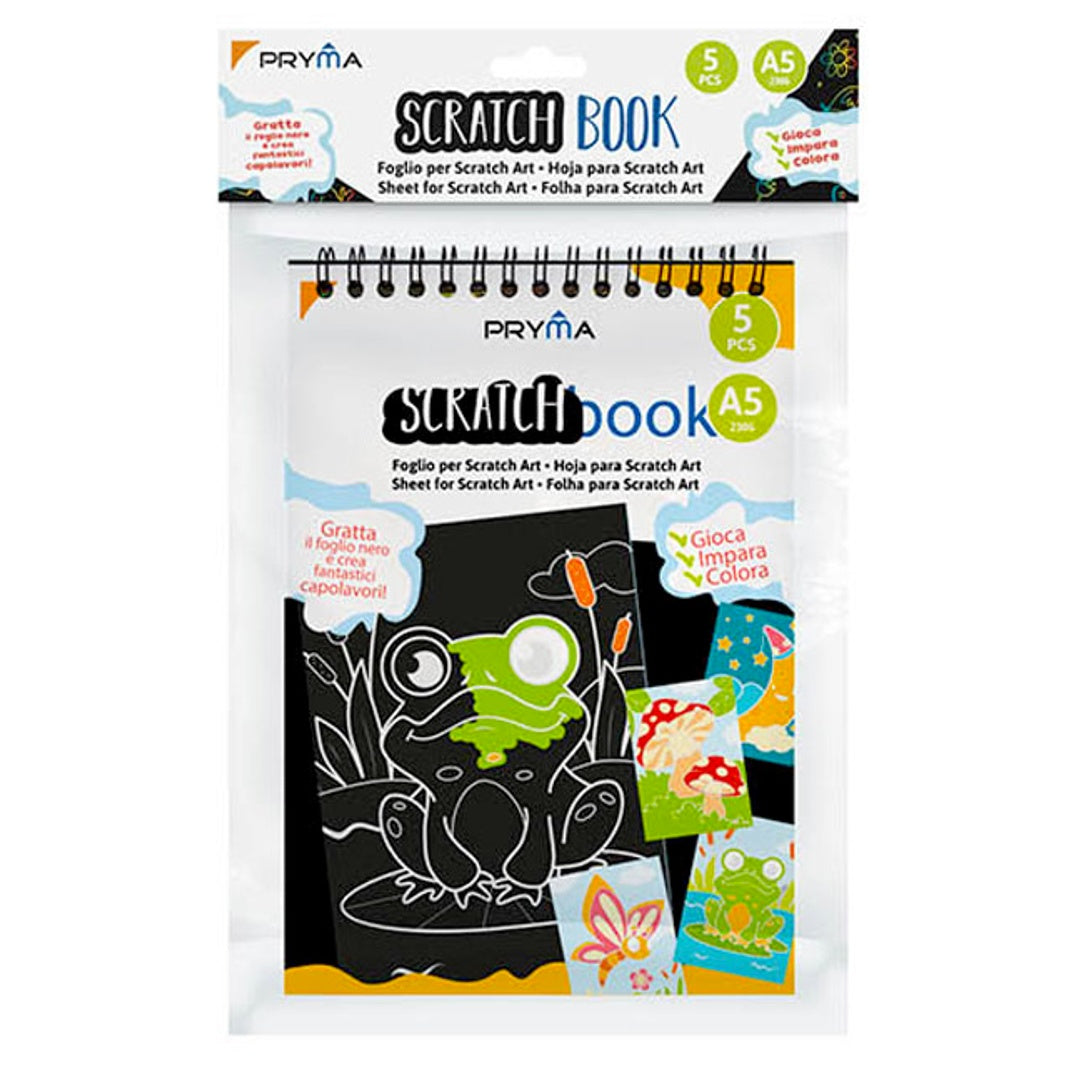 Scratch Book A5 – Modello