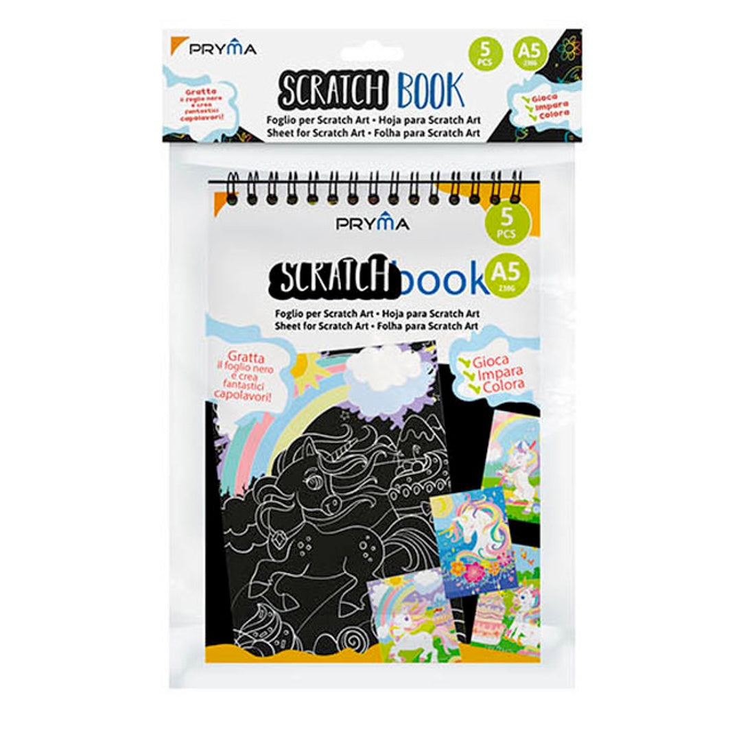 Scratch Book A5 – Ragazze Modello – 2