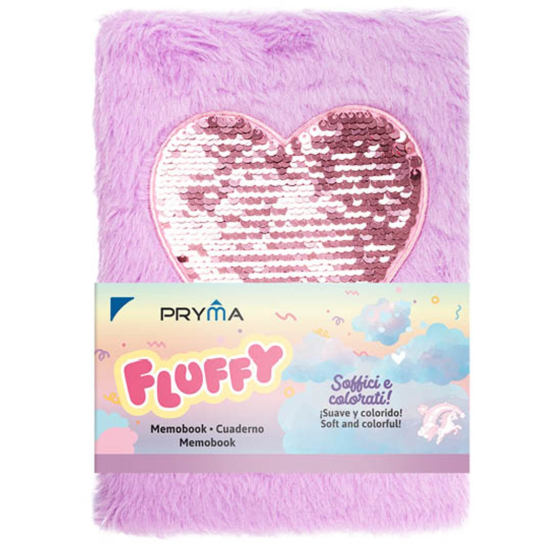 Linea Peluche Memobook A5 – Fantasie Cuore Invio