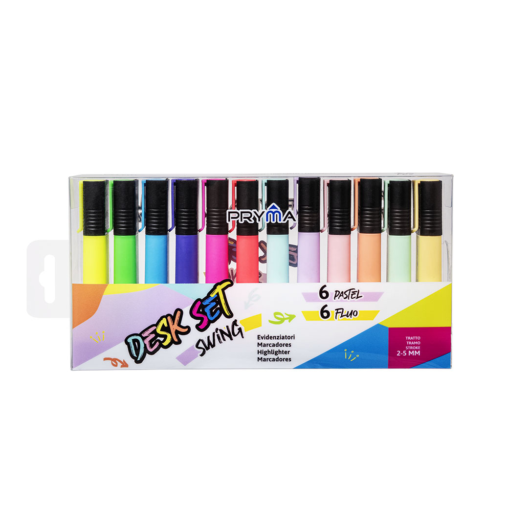 Evidenziatore Swing Classic 12 pz