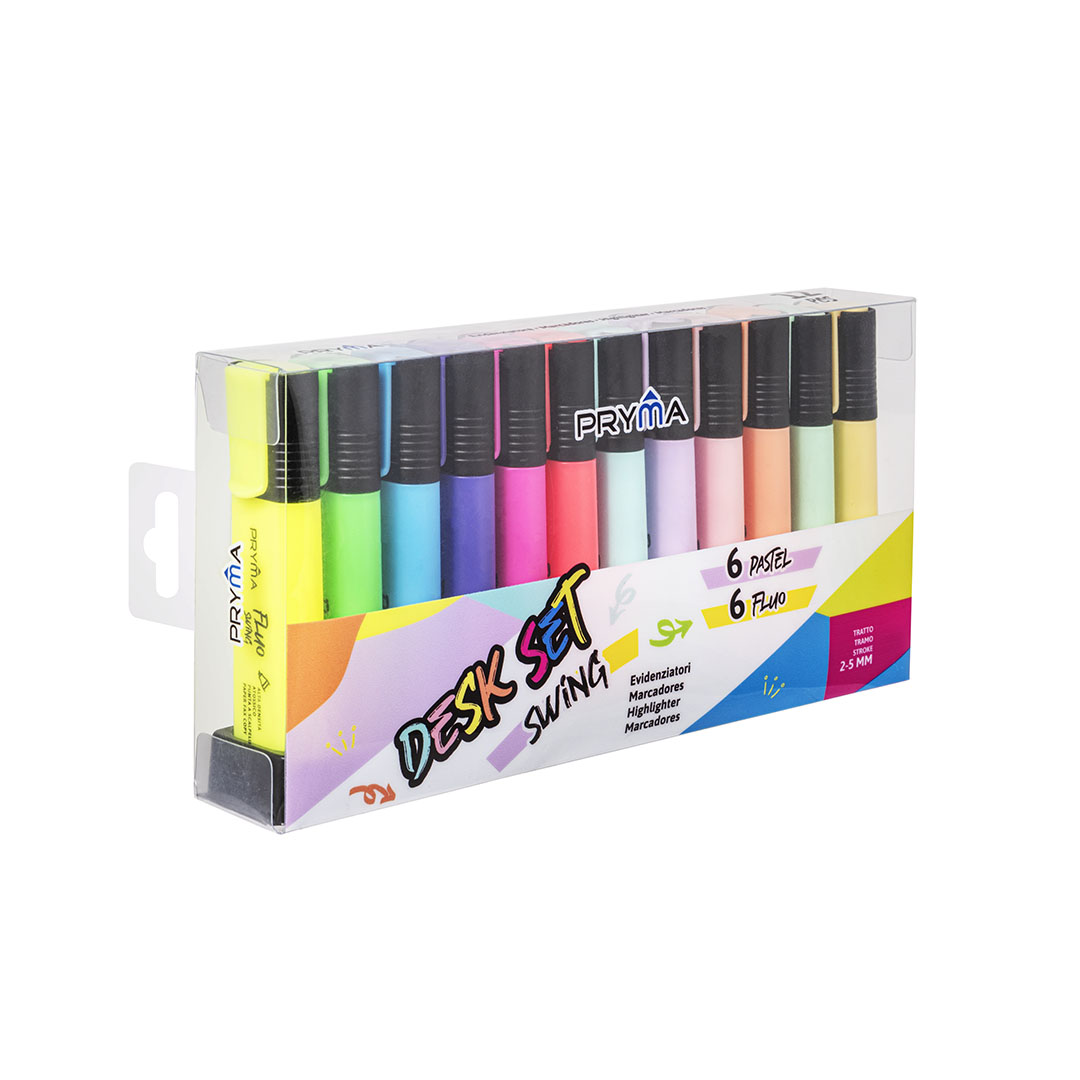 Evidenziatore Swing Classic 12 pz