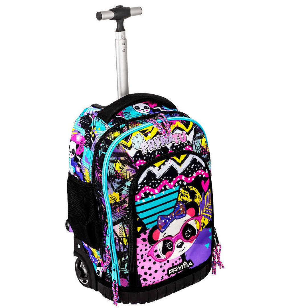 Zaino Trolley Scuola Linea Panda