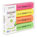 Set 4 Evidenziatori Colori Pastello con Punta a Scalpello 2-5 mm