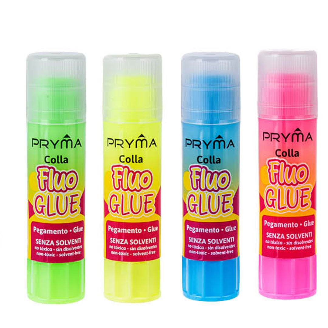 Colla Stick Fluo – Colori Brillanti