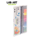 Dual Brush Pen Set 24 Pennarelli Doppia Punta, Brush 3mm + Fine 0,4mm, Colori Sfumabili per Lettering, Bullet Journal, Disegno e Calligrafia