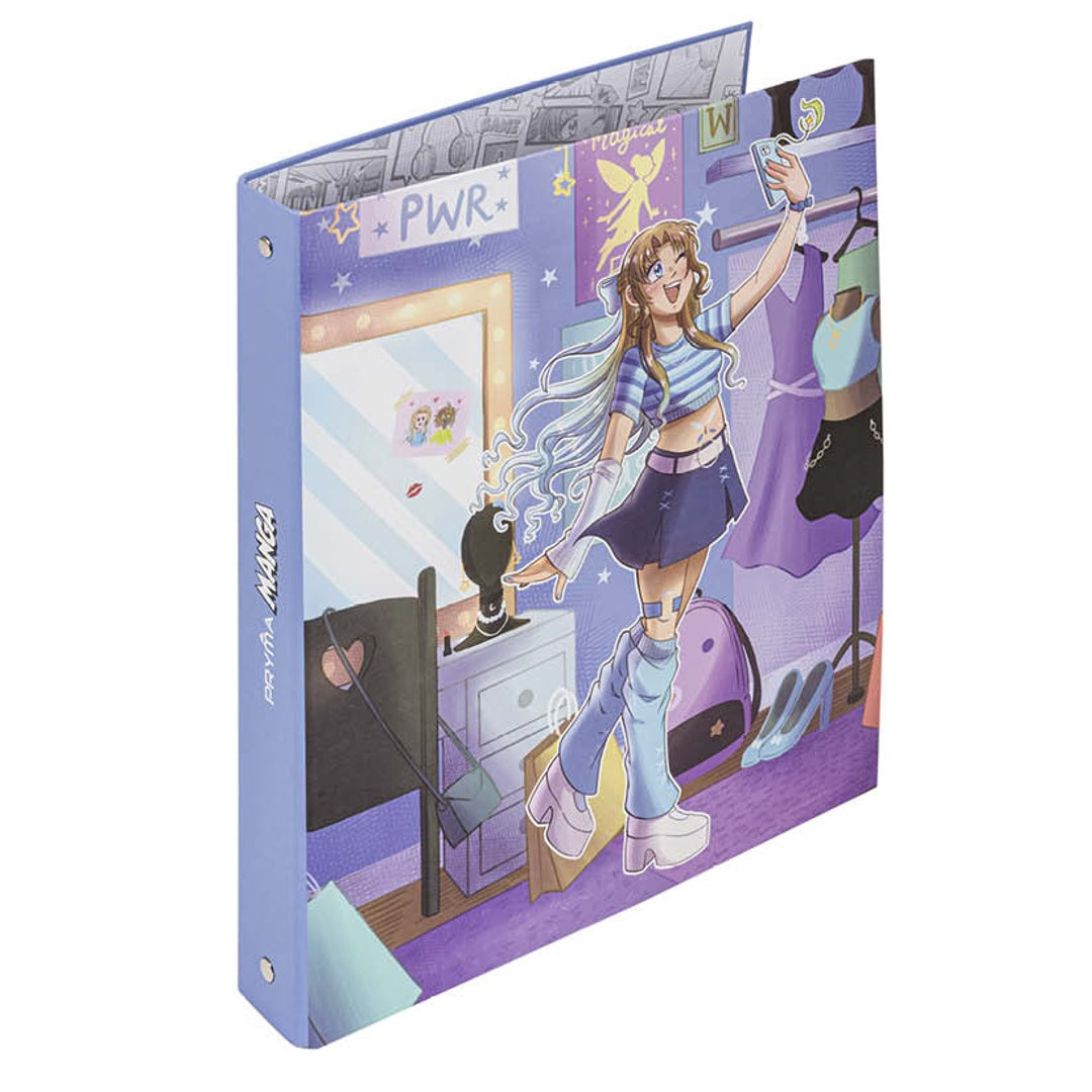 Raccoglitore 4 Anelli – Linea Manga Ragazze – 2