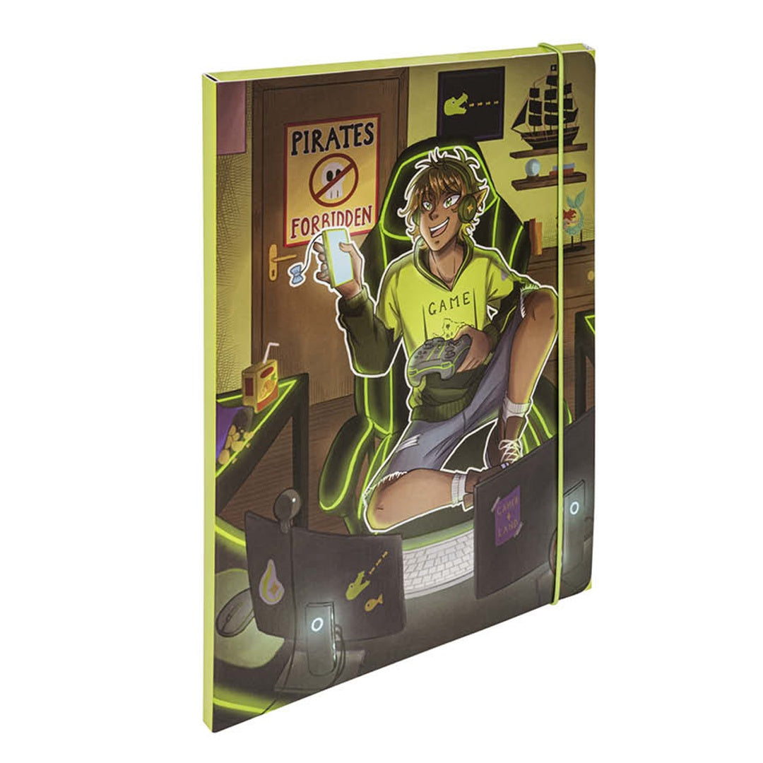 Pryma – Cartellina Lembi Elastico – Gaming