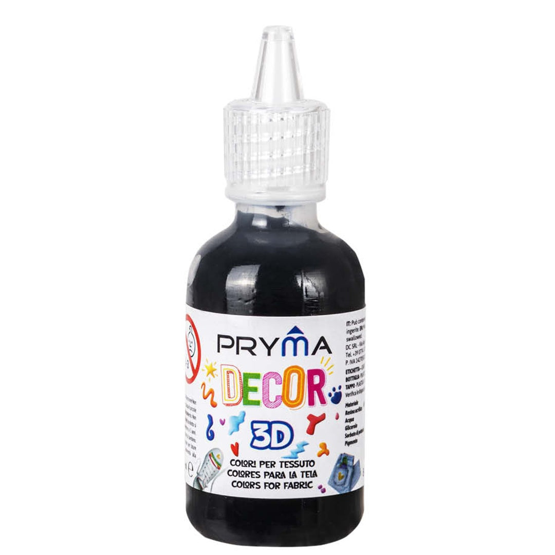 Colore Tessuto Nero 6 pz