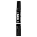 Marcatore Permanente Nero Doppia Punta 2-5/3 mm