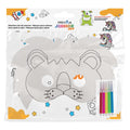 Occhiali da Colorare per Bambini – Leone