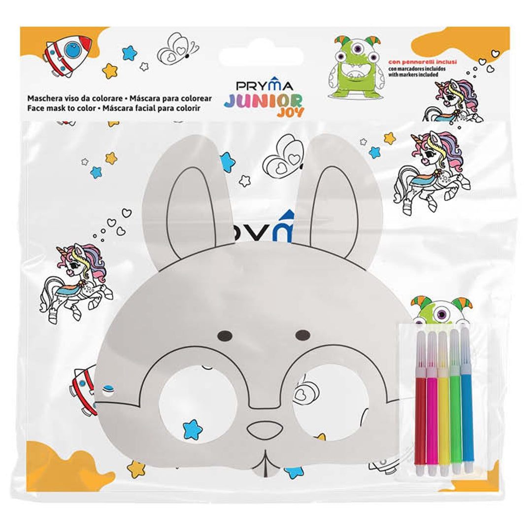Occhiali da Colorare per Bambini – Coniglio