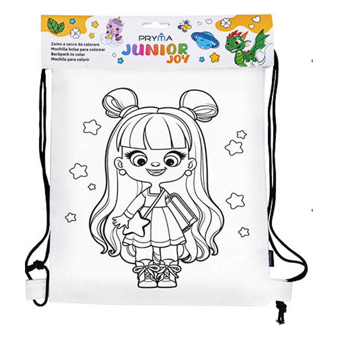 Zaino Sacco da Colorare – Unicorni Ballerine