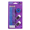 Set Scuola 9 Pezzi Fantasia Gotica per Bambine