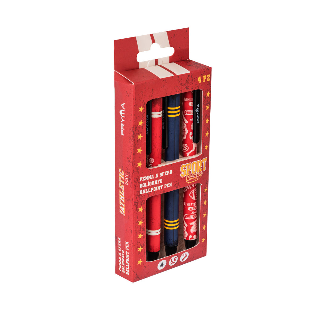 Linea Sport Penna Sfera 1Mm 4 pz