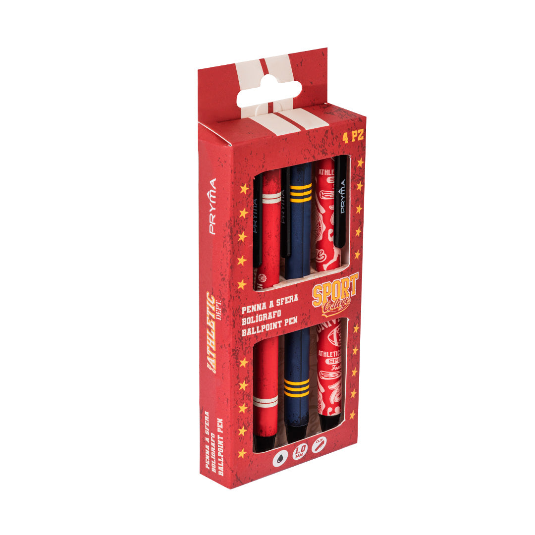 Linea Sport Penna Sfera 1Mm 4 pz