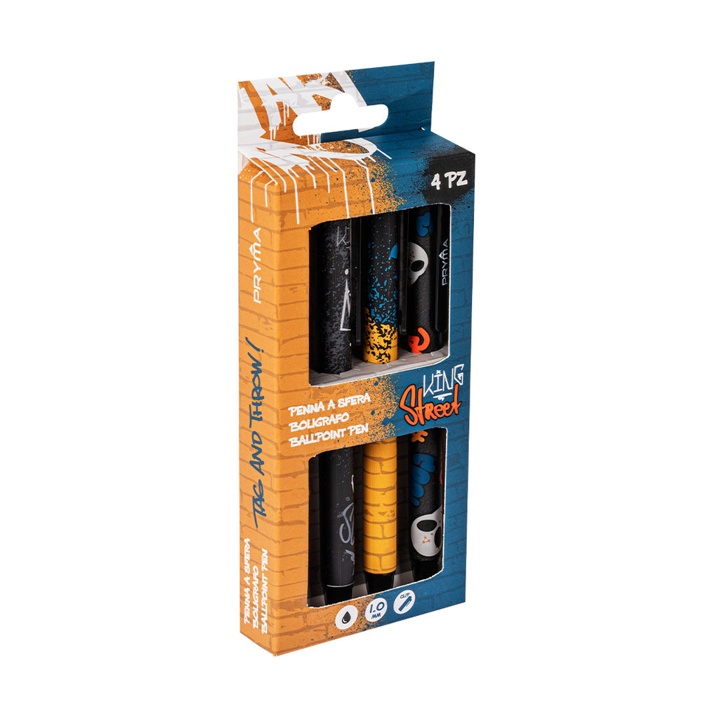 Linea Street Penna Sfera 1Mm 4 pz