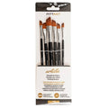 Set di pennelli da pittura punta a scalpello 6 pezzi