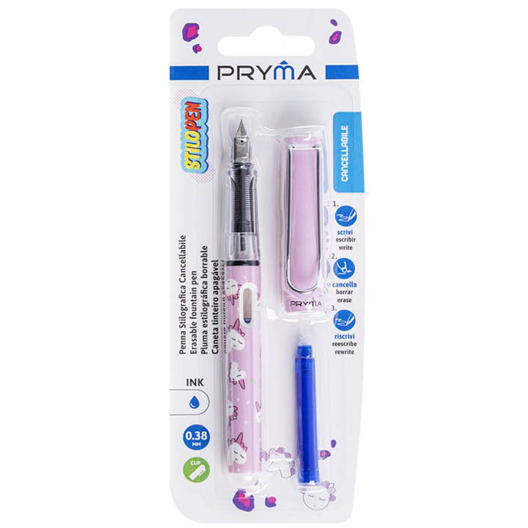 Penna Cancellabile Stilo Blu – Rosa