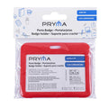 Portabadge con Corda – 10x8 8,5x5,4 rosso