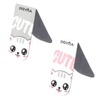 Linea Paw Segnalibri a Calamita (Set da 4 Pezzi) – Gatto "Cute"