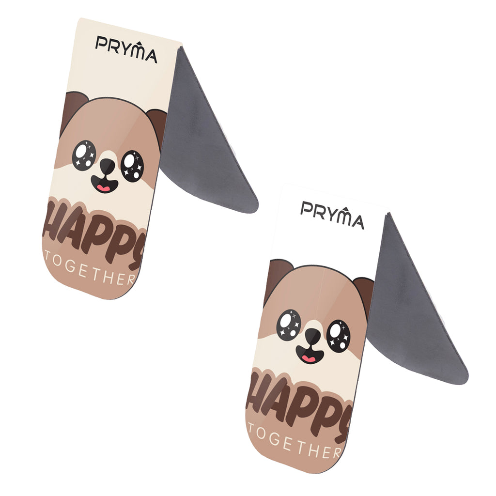 Linea Paw Segnalibri a Calamita (Set da 4 Pezzi) – Cagnolino "Happy Together"