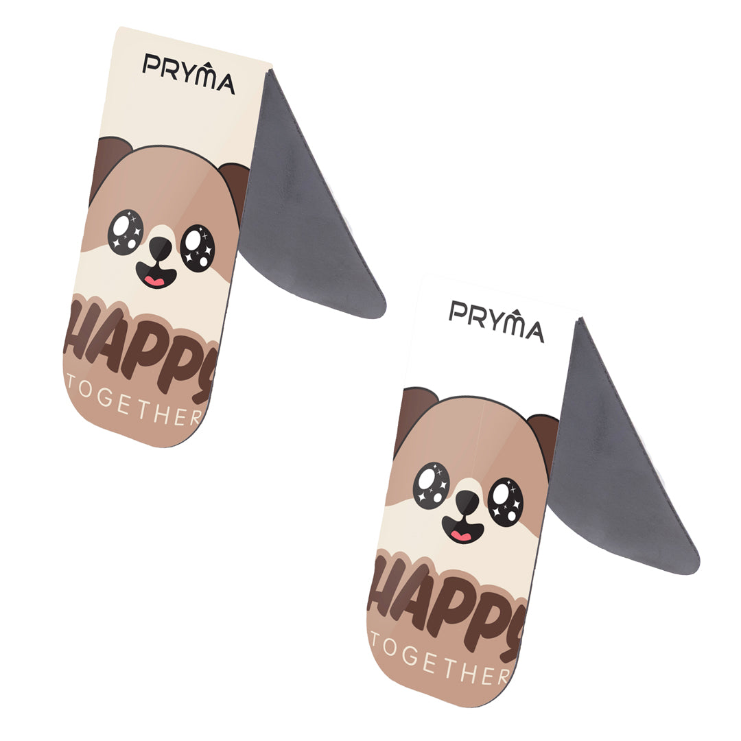 Linea Paw Segnalibri a Calamita (Set da 4 Pezzi) – Cagnolino "Happy Together"