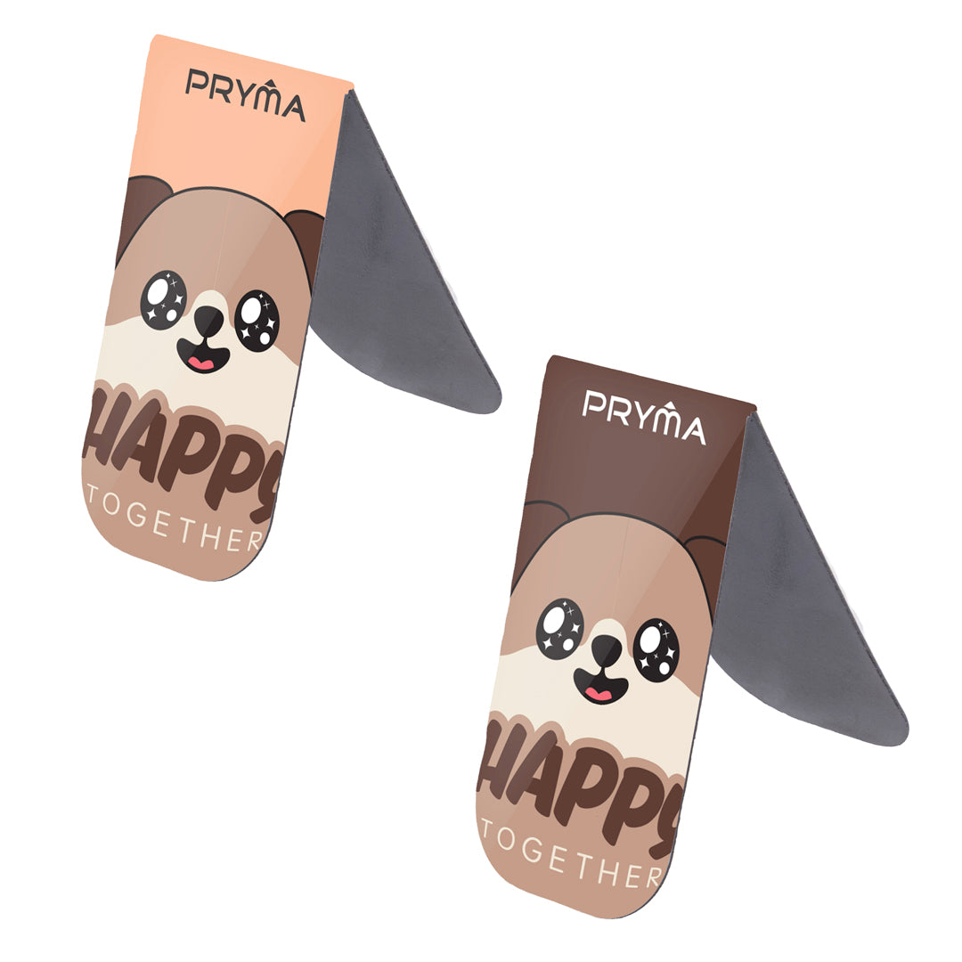 Linea Paw Segnalibri a Calamita (Set da 4 Pezzi) – Cagnolino "Happy Together"
