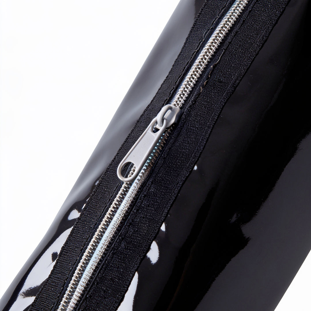 Astuccio in PVC Trasparente Nero – 20x4.5x4.5cm
