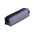 PRYMA Astuccio Slim in Tessuto Mesh Nero, 20x4.5x4.5cm – Portapenne a Rete con Cerniera Fluo, Organizer Traspirante e Re