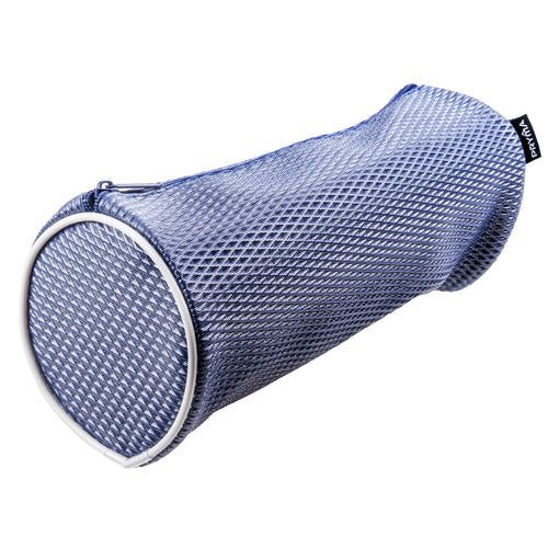 Astuccio Cilindrico in Tessuto Mesh Blu