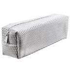 Astuccio Slim in Tessuto Mesh Grigio – 20x4.5x4.5cm