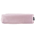 PRYMA Astuccio Slim in Tessuto Mesh Lilla, 20x4.5x4.5cm – Portapenne a Rete con Cerniera, Organizer Traspirante e Resist