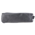 PRYMA Astuccio Slim in Tessuto Mesh Nero, 20x4.5x4.5cm – Portapenne a Rete con Cerniera, Organizer Traspirante e Resiste