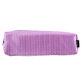 PRYMA Astuccio Slim in Tessuto Mesh Rosa, 20x4.5x4.5cm – Portapenne a Rete con Cerniera, Organizer Traspirante e Resiste
